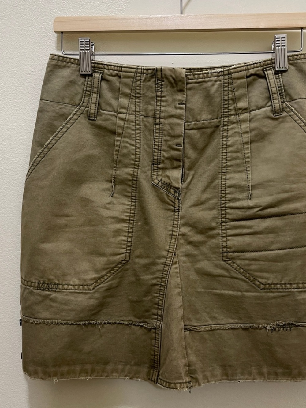 Zadic & Voltaire Mini Skirt 100%Cotton Size US4-6